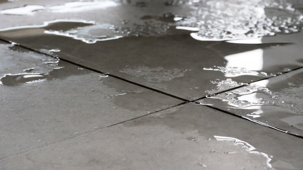 slab leak in San Clemente